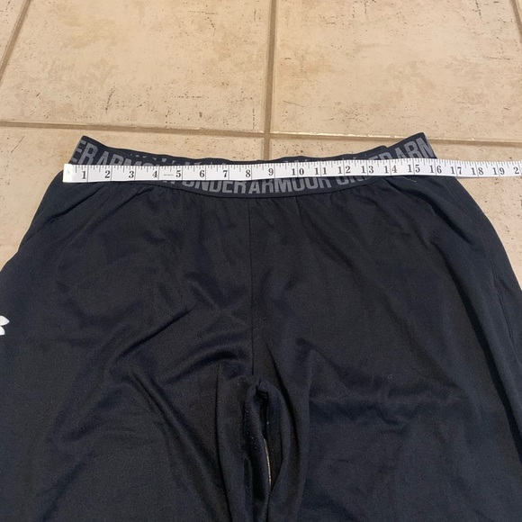Under Armour Black Loose Fit Athletic Pants | Size LG - Picture 4 of 7